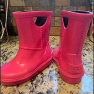 Little girls rain boots